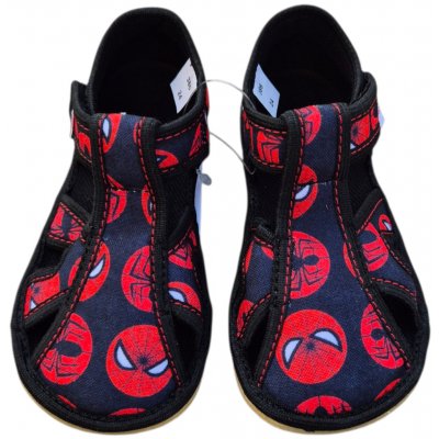 Ef Barefoot bačkory Red Spider 386 – Zboží Dáma