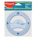 MAPED Úhloměr "GRAPHIC" 360 °, plastový, 12 cm – Zbozi.Blesk.cz
