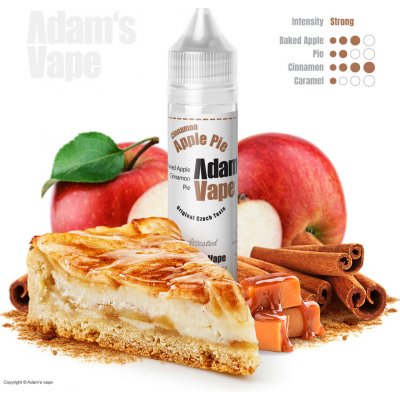 Adams vape Shake & Vape Cinnamon Apple Pie 12 ml – Zbozi.Blesk.cz