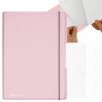 Herlitz sešit flex A4 2x čtverečkovaný + linkovaný PP rose – Zboží Dáma