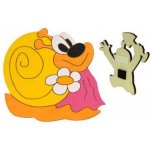 DoDo Dřevěné dekorační magnetky magnetka Šneková – Zbozi.Blesk.cz