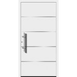 Splendoor Hliníkové vchodové dveře Moderno M480/P, bílé, 110 L – Zbozi.Blesk.cz