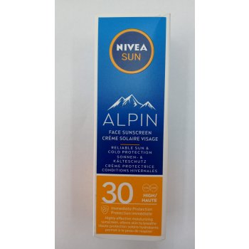 Nivea Sun Alpin pleťový opalovací krém SPF30 50 ml