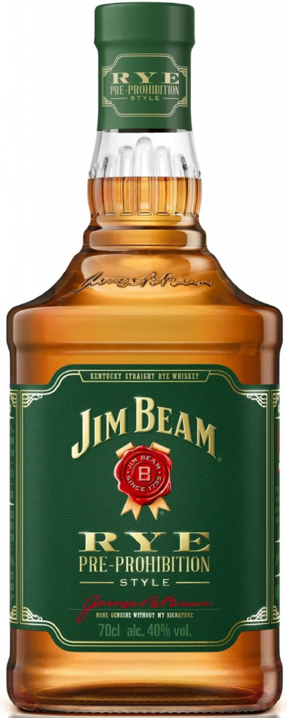 Jim Beam Rye 40% 0,7 l (holá láhev)