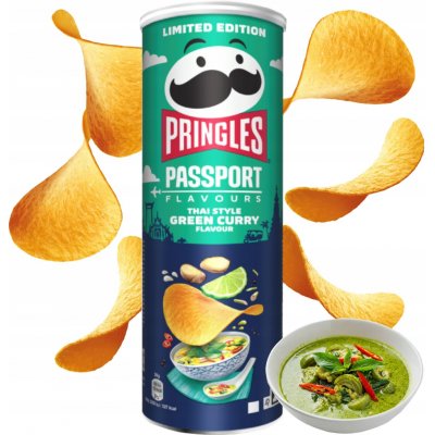 Pringles Passport Flavours Thai Style Green Curry 165 g – Zboží Dáma