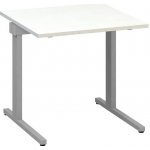Interiér Říčany Stůl ProOffice C 80 x 80 cm, bílá – Zboží Mobilmania