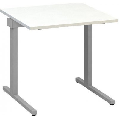 Interiér Říčany Stůl ProOffice C 80 x 80 cm, bílá – Zboží Mobilmania