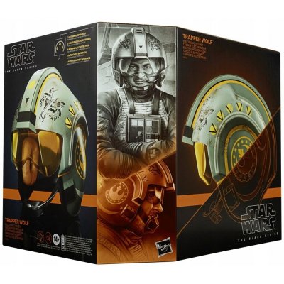 Hasbro Star Wars The Mandalorian Black Series Electronic Helmet 2023 Trapper Wolf – Hledejceny.cz