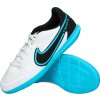 Dětské sálové boty Nike Tiempo Legend 9 Club IC JR bílé