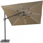 Challenger 2 LED Classic Platinum 300 x 300 cm, Hnědý, barva rámu Antracitová – Hledejceny.cz