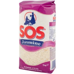 SOS Rýže Jasmine 1 kg