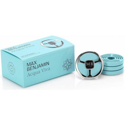 MAX Benjamin Acqua Viva náhradní náplň 4 ks + MAX Benjamin Acqua Viva – Hledejceny.cz