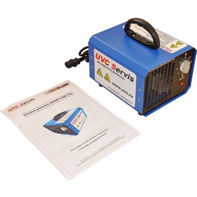UVC SERVIS s.r.o. OZONOVÝ GENERÁTOR O3 FLOW (výkonný přístroj s českým servisem) – Hledejceny.cz
