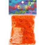 RAINBOW LOOM Original gumičky 600 kusů neonově oranžové – Zboží Dáma