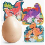 TOP BRIGHT Dinosauří vejce 3 x 6 dílků – Hledejceny.cz