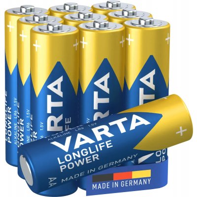 Varta Longlife Power AA 10ks 4906121470 – Hledejceny.cz