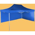 Expodum Nůžkový stan 3x4,5m hlinikovy Modrá 2 boční plachty – Sleviste.cz