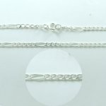 Zlatnictví Zlatíčko Stříbrný řetízek figaro 000.00038 – Zboží Dáma