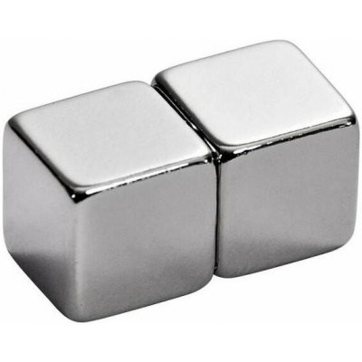 magnet neodymový 10x10x10mm (2ks) – Zbozi.Blesk.cz