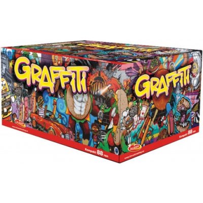 Kompakt 25 mm Graffiti 88 ran – Zboží Dáma