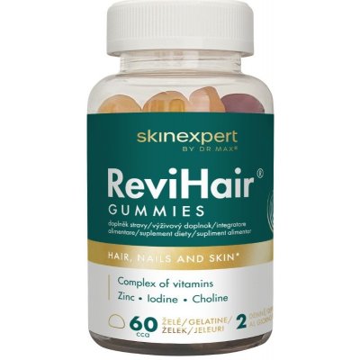 Skinexpert by Dr. Max ReviHair Gummies 60 ks – Zbozi.Blesk.cz