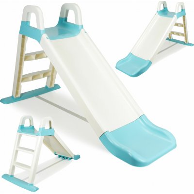 Lebula skluzavka pro děti krémovo-tyrkysová 140 cm – Sleviste.cz