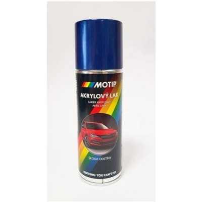 Motip škoda akrylový autolak 9463 modrá metalíza 200 ml – Sleviste.cz