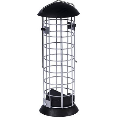 Dobar Krmítko pro ptáky na lojové koule 9 x 9 x 23 cm plast kov černé – Zbozi.Blesk.cz