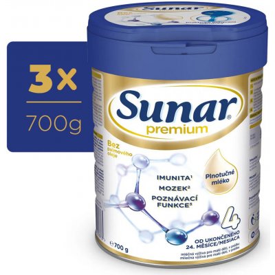 Sunar 4 Premium 3 x 700 g – Hledejceny.cz