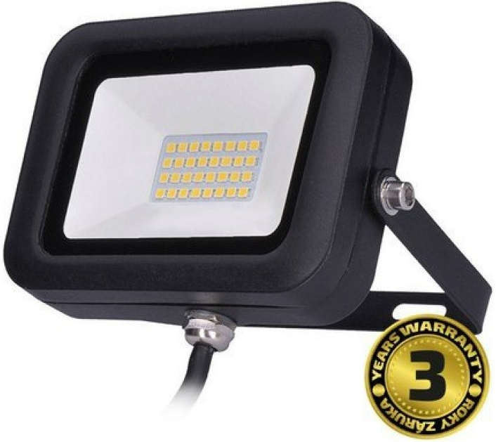 SOLIGHT LED venkovní reflektor Pro 20W/230V/5000K/1700Lm/IP65 černý