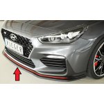 Rieger lipa pod přední nárazník pro Hyundai i30 N-Performance PDE 5-dvéř. (fastback), 5-dvéř. (hatchback), 07/17-, plast ABS bez povrchové úpravy – Zboží Mobilmania