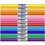 Krepový papír role 50x200cm mix barev 10ks duhový – Zboží Dáma