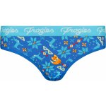 Frogies Dámske kalhotky Winter classic Christmas modrá | světle modrá – Zboží Dáma