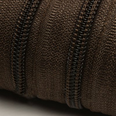 Zip spirálový barva Hnědá 5 mm metráž – Hledejceny.cz
