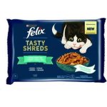 Felix Tasty Shreds s lososem a tuňákem ve šťávě 4 x 80 g – Zboží Mobilmania