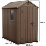 Keter Darwin 4x6 dekor dřeva – Zboží Dáma