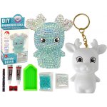mamido Kreativní DIY přívěsek Sob s diamanty 3D modrý – Hledejceny.cz