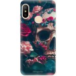 Pouzdro iSaprio - Skull in Roses - Xiaomi Mi A2 Lite – Zbozi.Blesk.cz