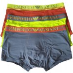 Emporio Armani pánské boxerky 111357 3F723 3 Ks – Hledejceny.cz