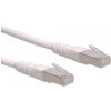 síťový kabel Roline 21.15.1396 RJ45, CAT 6 S/FTP, 15m, bílý