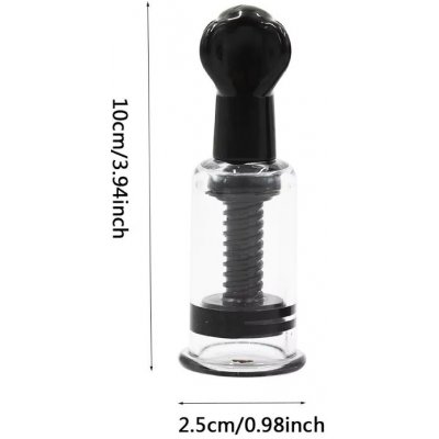 Logvin Manuální podtlakové přísavky 2,5 cm – Hledejceny.cz