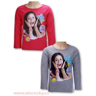 tričko dlouhý rukáv Soy Luna 121 šedá – Hledejceny.cz