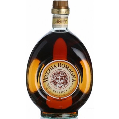 Vecchia Romagna Classica 37,2% 0,7 l (holá láhev) – Zboží Dáma