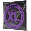 Struna D'Addario ECG24 Chromes Flat Wound Jazz Light 11-50