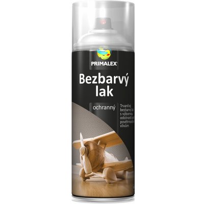 PRIMALEX Bezbarvý lak LESK 400 ml – Zboží Mobilmania