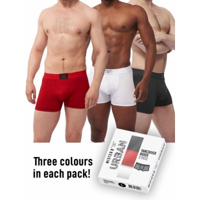 Mister B Urban Vancouver Boxer 3 Pack – Zboží Dáma
