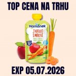 Hamánek kapsička Jablko s mrkví 100 g – Sleviste.cz