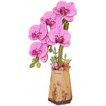 ROBOTIME Rowood 3D dřevěné puzzle Orchidej 102 ks – Sleviste.cz
