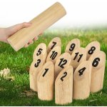 Greatstore Kubb s čísly dřevěný – Hledejceny.cz