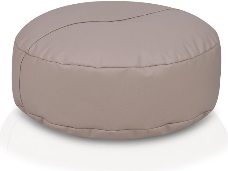 Ecopuf EF1008 podnožník ekokůže M E17 kapučíno